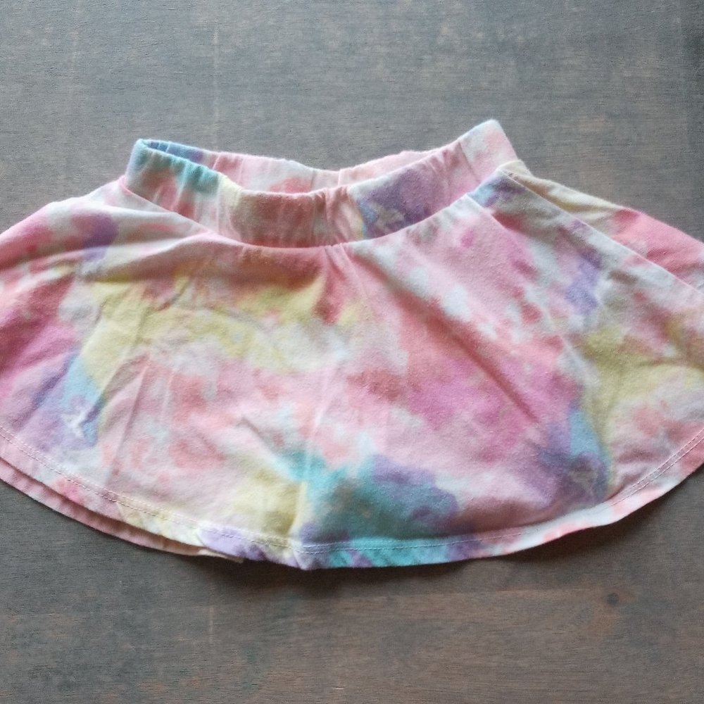 The Children Place Girl Tie dyed skort